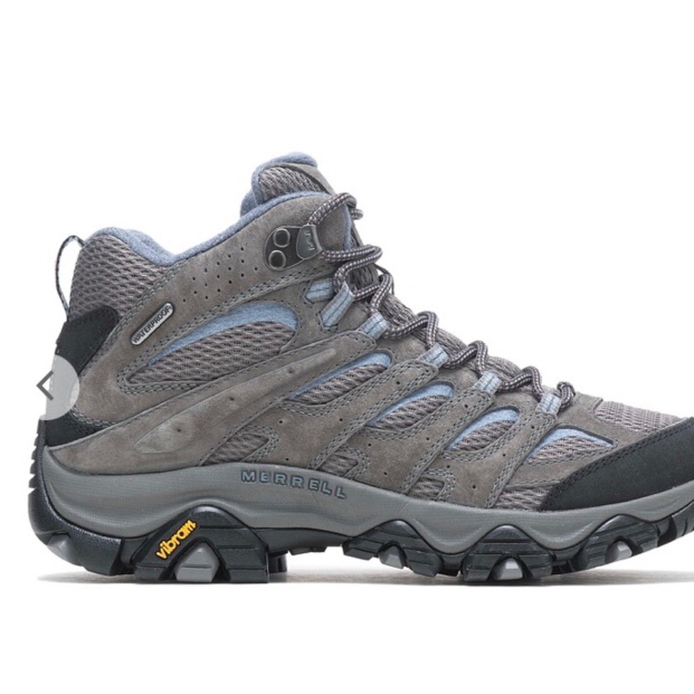 Merrell Black Hiking Boots: Only worn once! Tough hiking terrain boots!